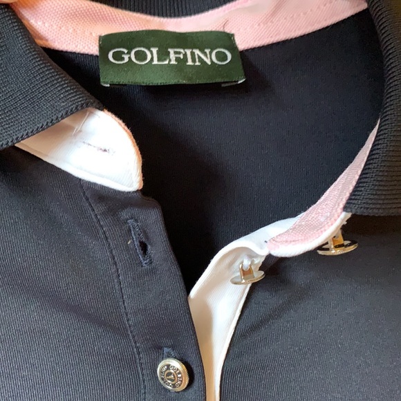 Golfino Navy Golf Polo - Picture 3 of 14